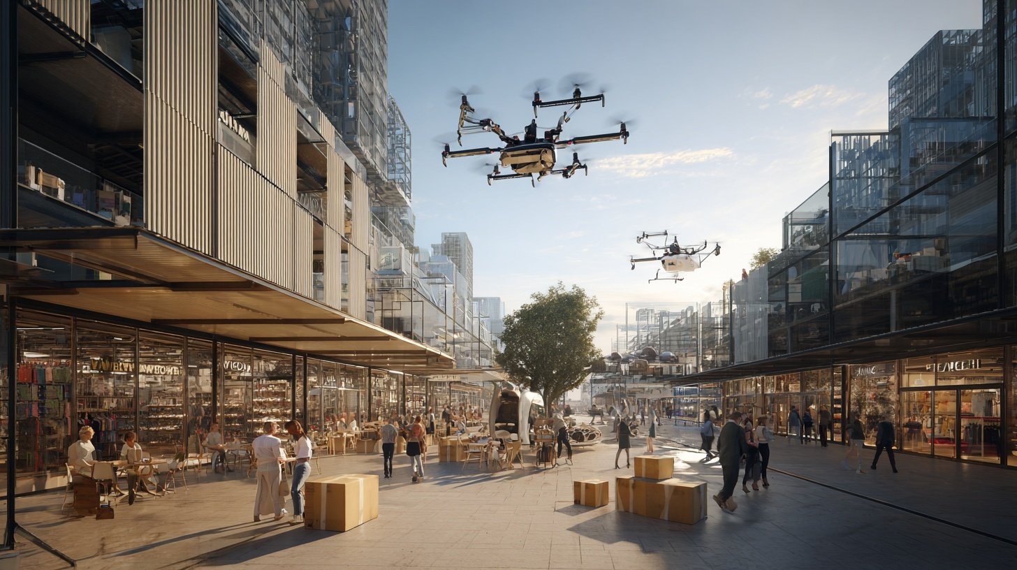 Drohnen und Roboter: Die Zukunft des Einkaufens
