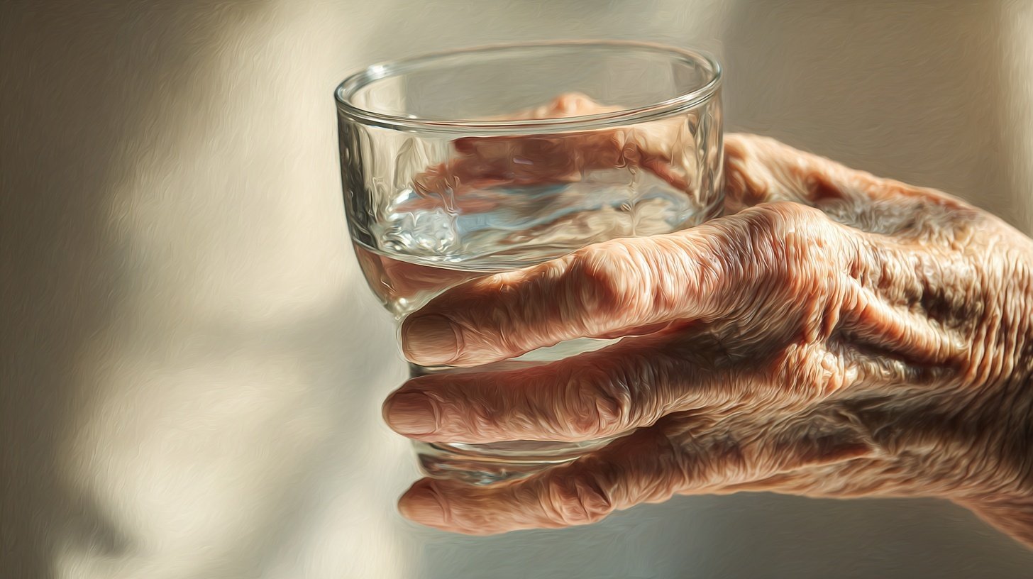 Wasser und Hautalterung