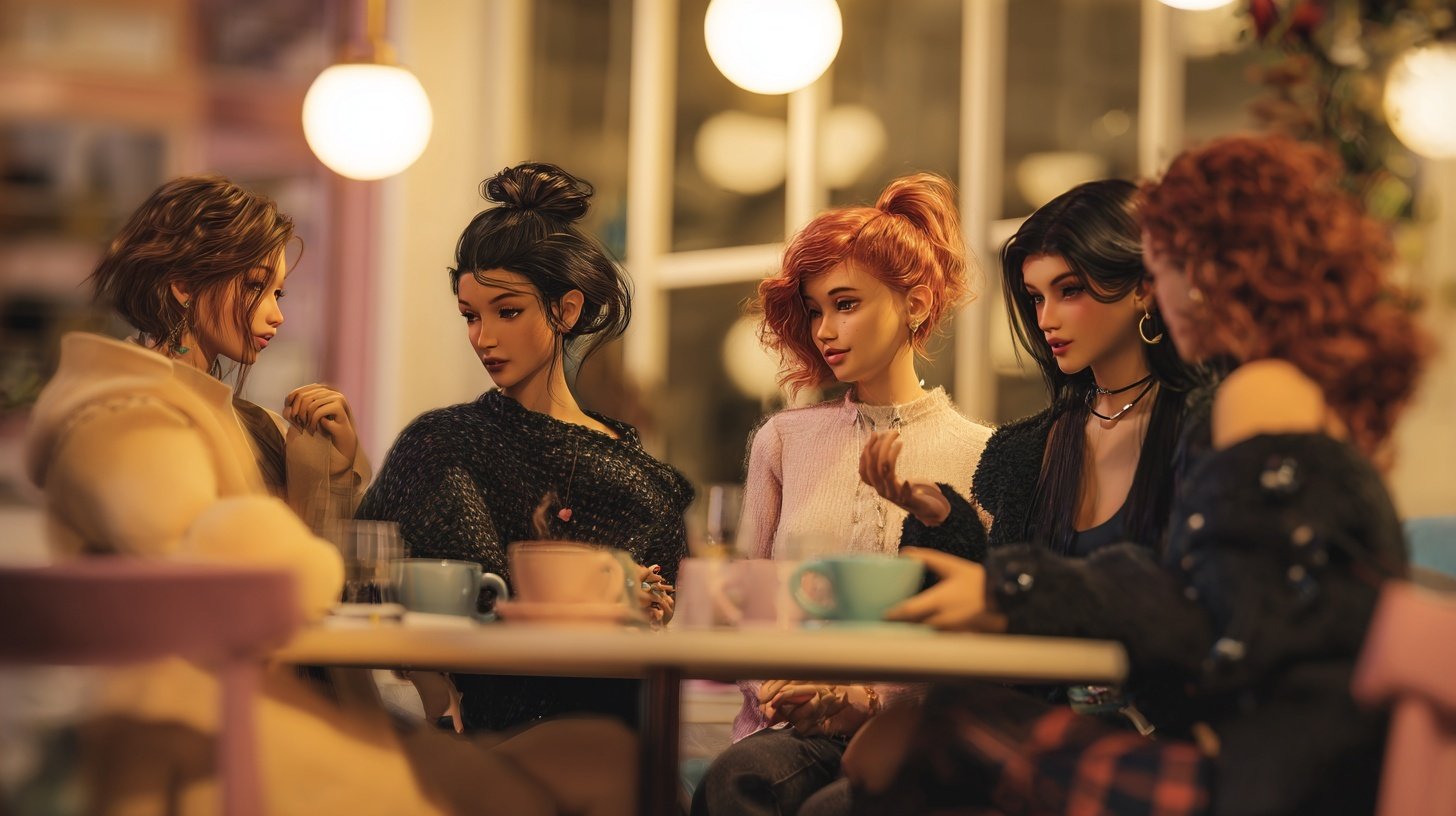 Schönheitsideale im Freundeskreis