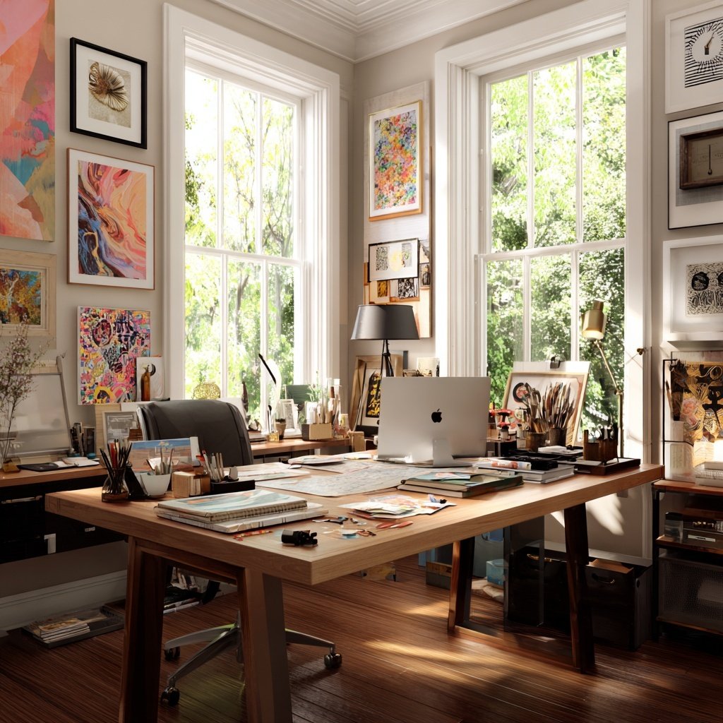 Wie du dein Heimbüro für kreative Berufe optimierst