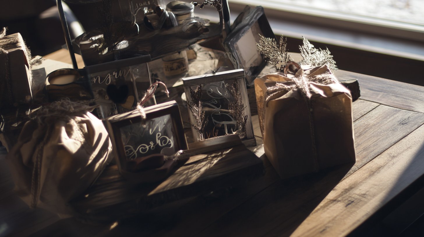 Cadeaux avec une touche personnelle