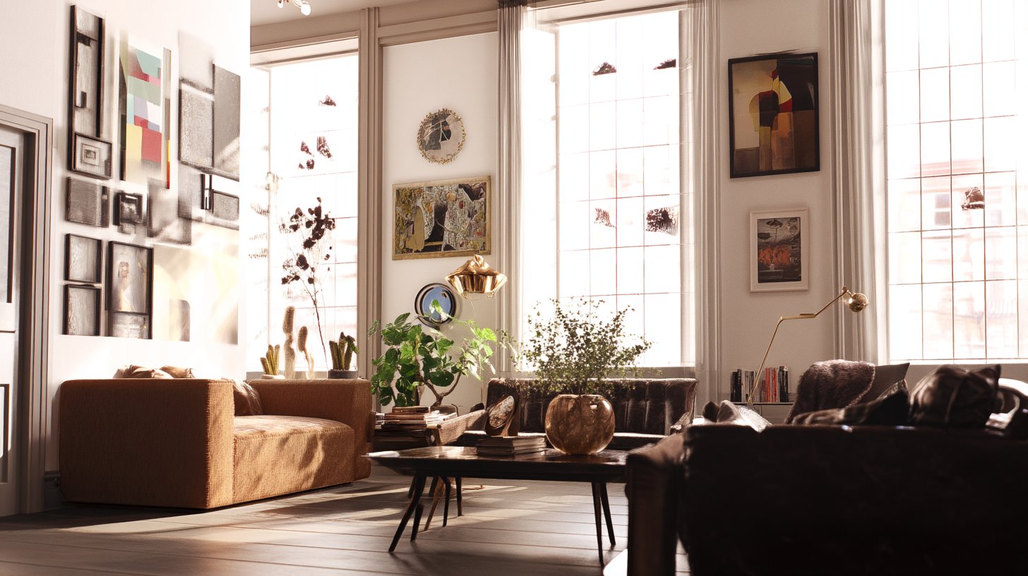 Kunstwerke stilvoll in deinem Zuhause integrieren