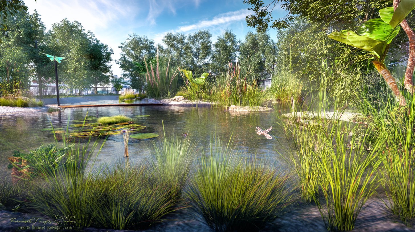 So schaffst du einen nachhaltigen Wassergarten für Biodiversität