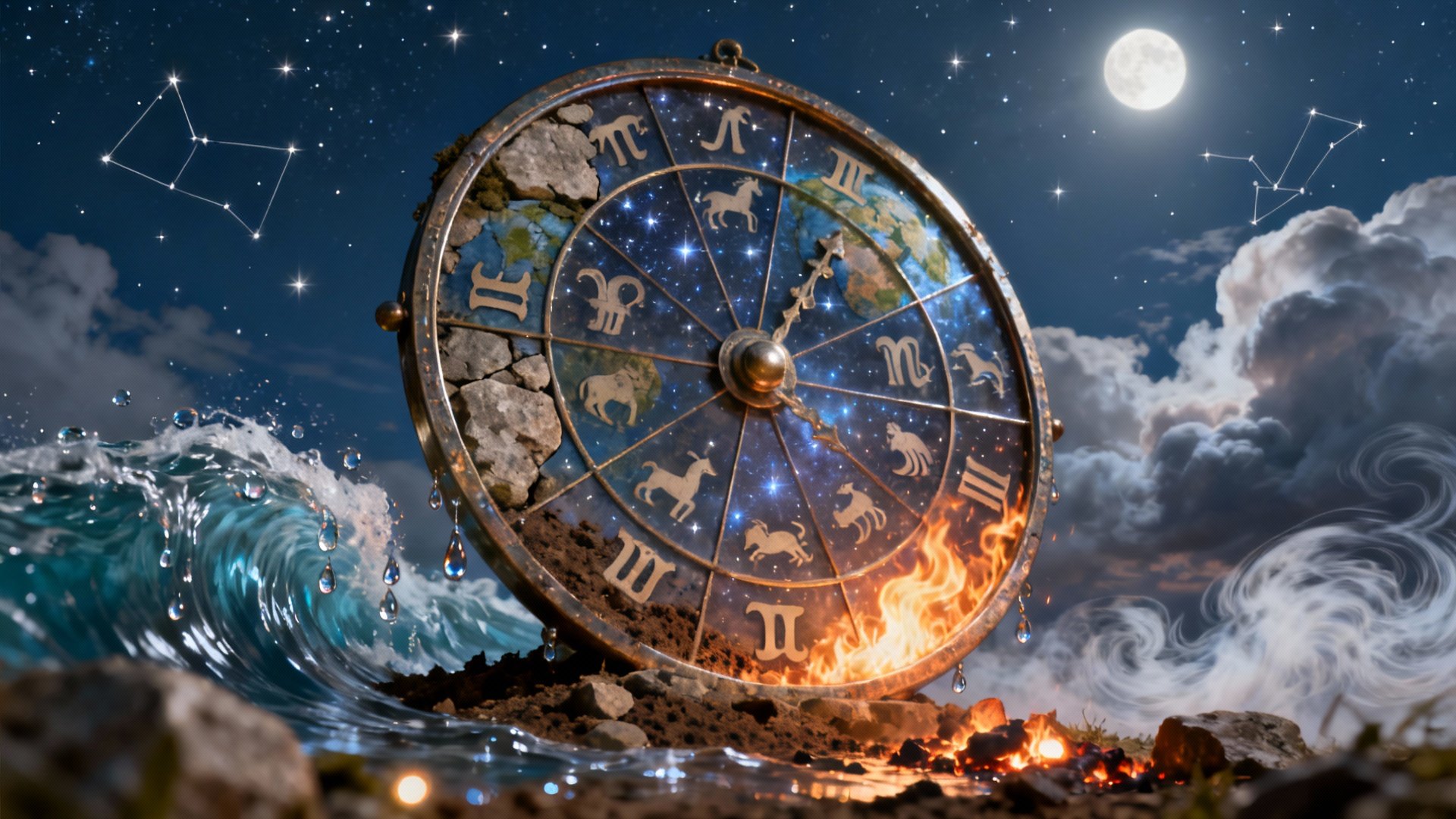 Welche Elemente beeinflussen dein Sternzeichen und deine Persönlichkeit?