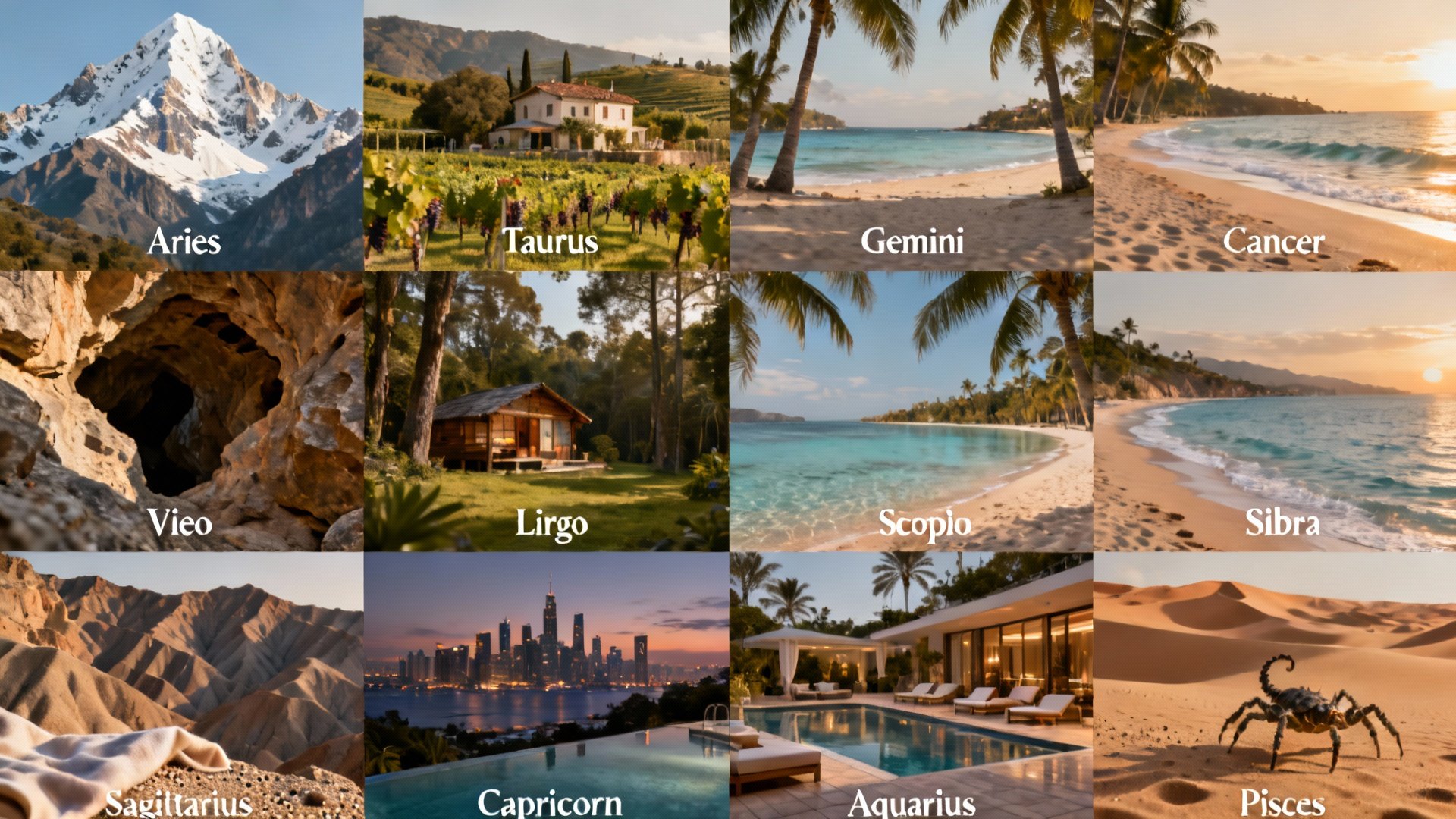 Diese Orte solltest du nach deinem Sternzeichen besuchen