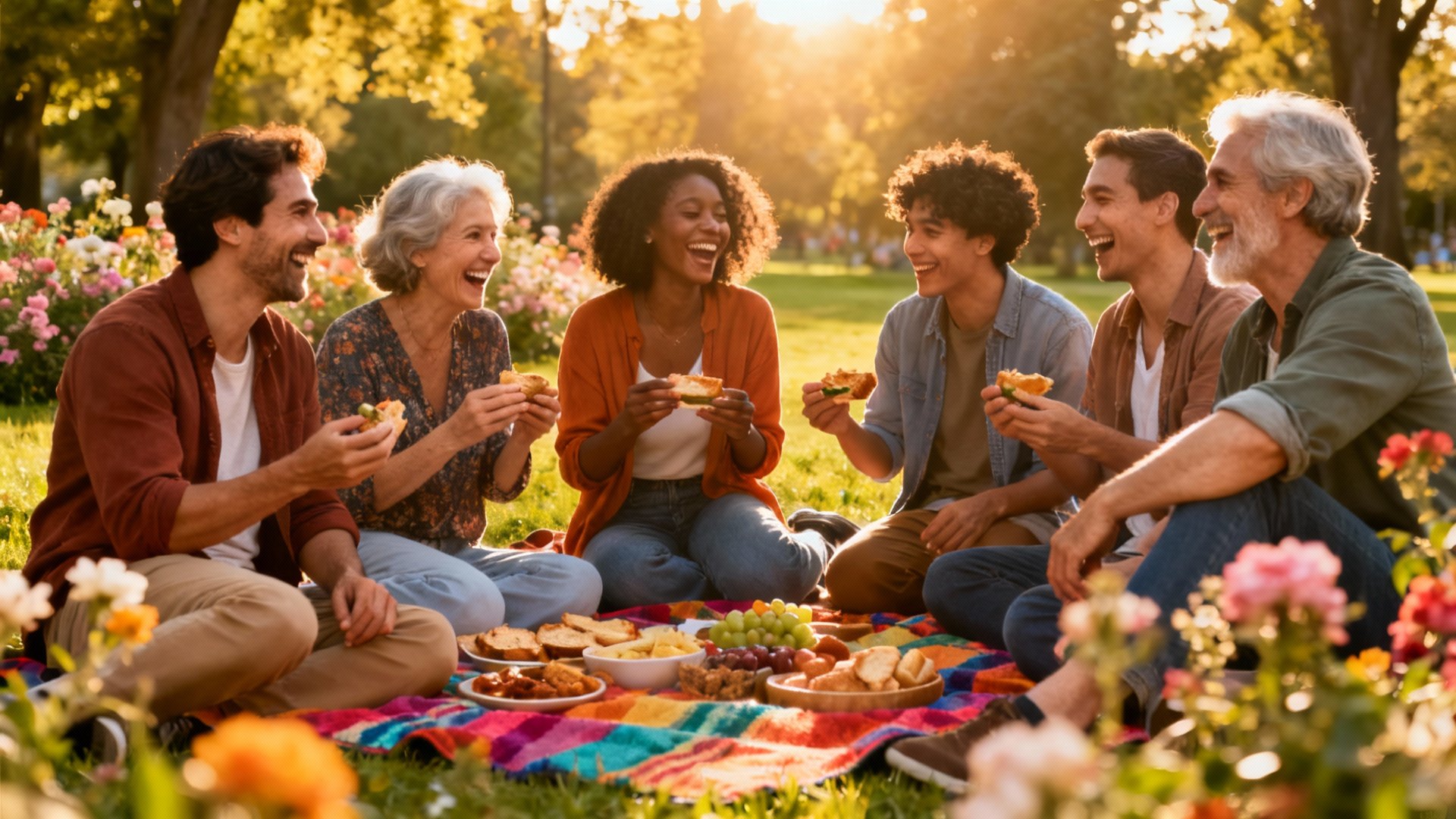 Freunden und Gemeinschaften verbinden