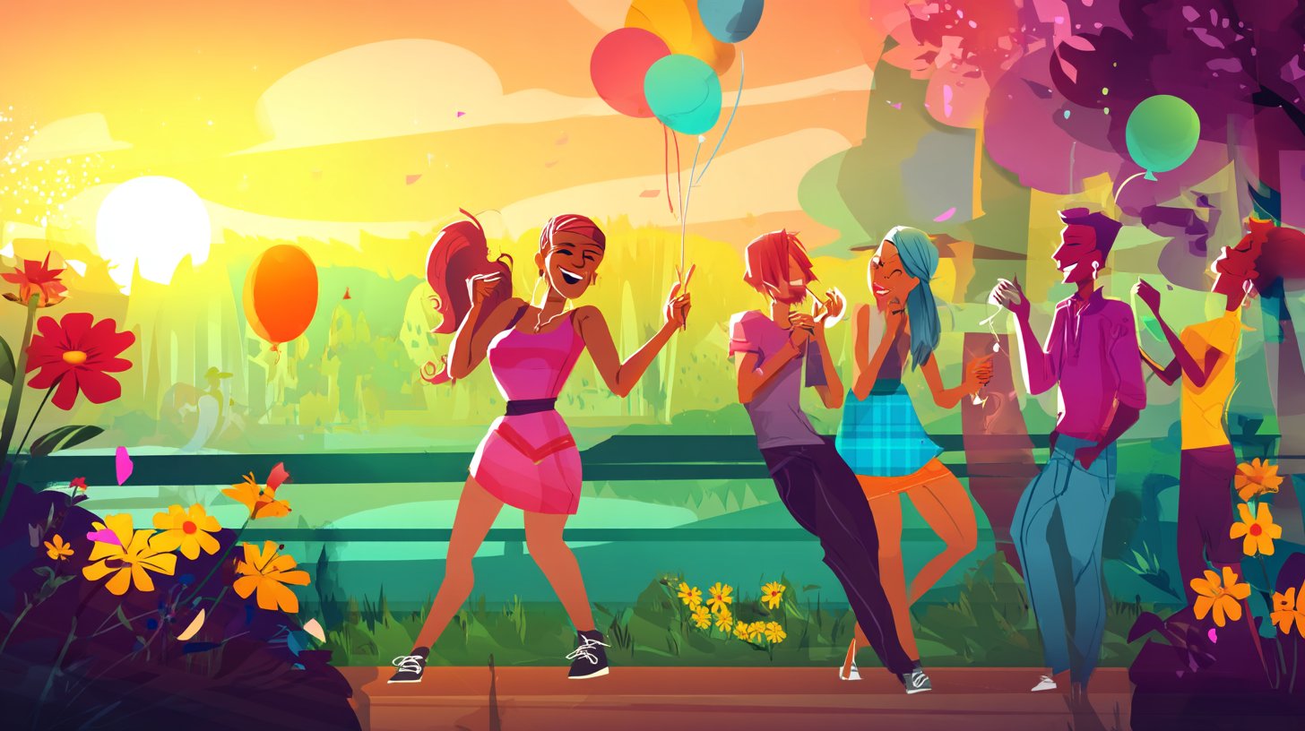 Entdecke die Freude am Leben mit Leichtigkeit und Spaß!