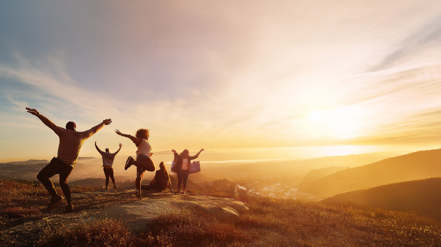 Entdecke das Lebensgefühl der Freude und Erfüllung