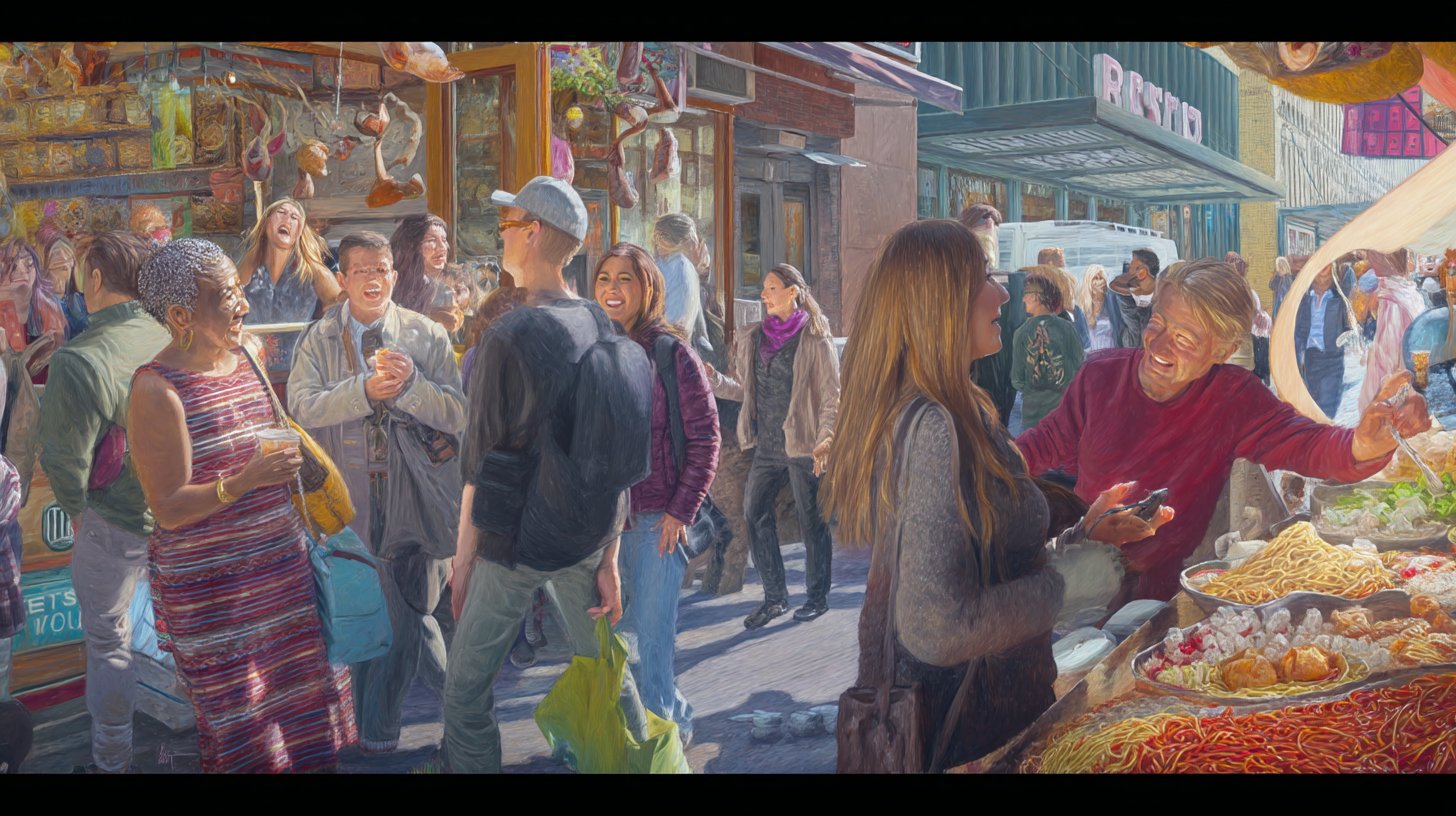 Ein bunter Mix der Kulturen