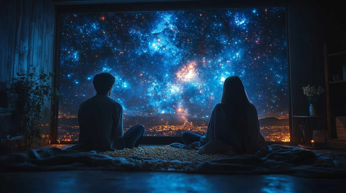 Online-Kinoabend trotz Distanz genießen.