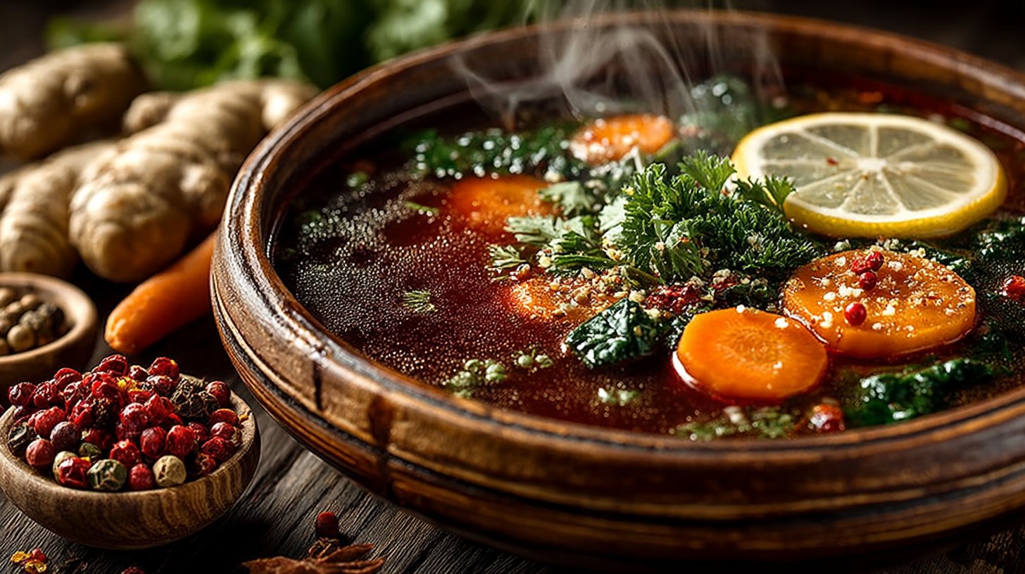 Eine köstliche Detox-Suppe für mehr Wohlbefinden