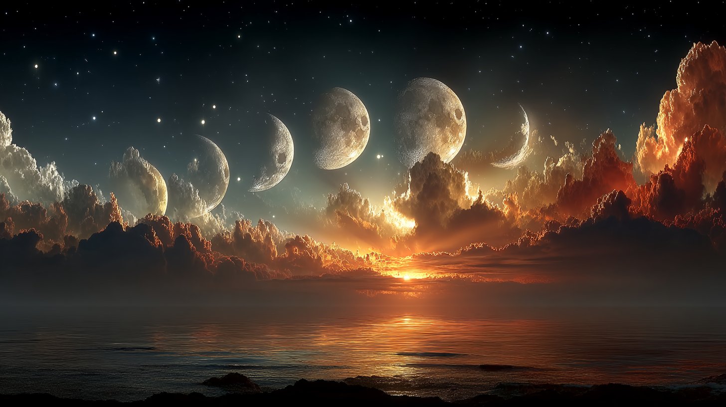 Fases lunares en resumen