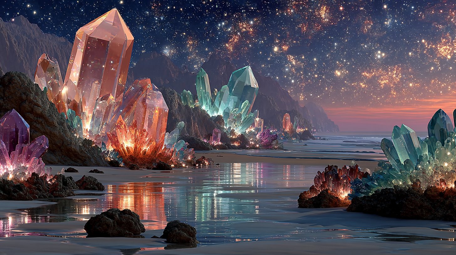 El papel de los cristales en la luz de la astrología