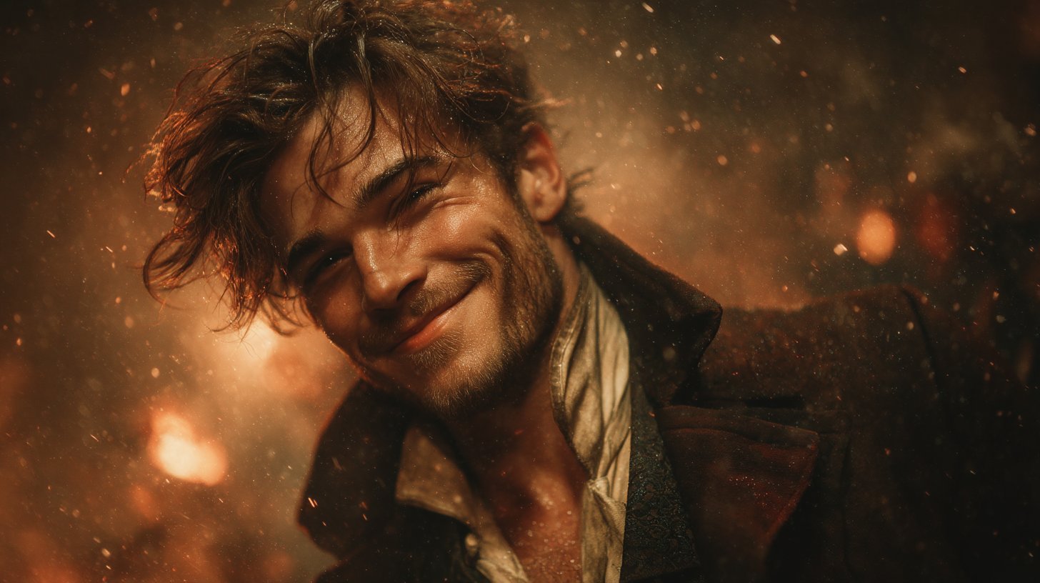 Charmantes Auftreten und Versprechen