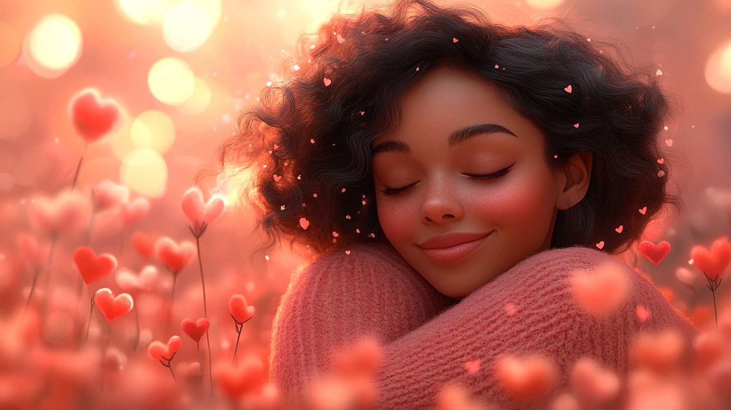 Étreindre l'amour de soi et l'acceptation.