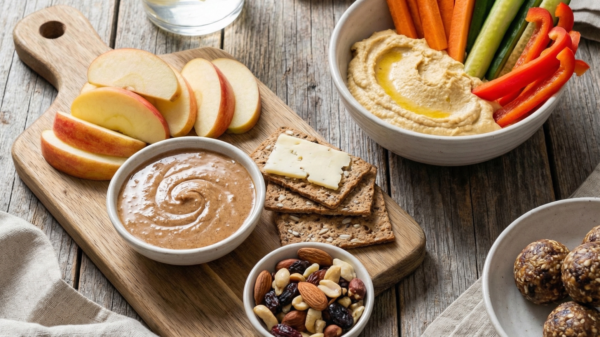 Leckere Rezepte für schnelle, gesunde Snacks