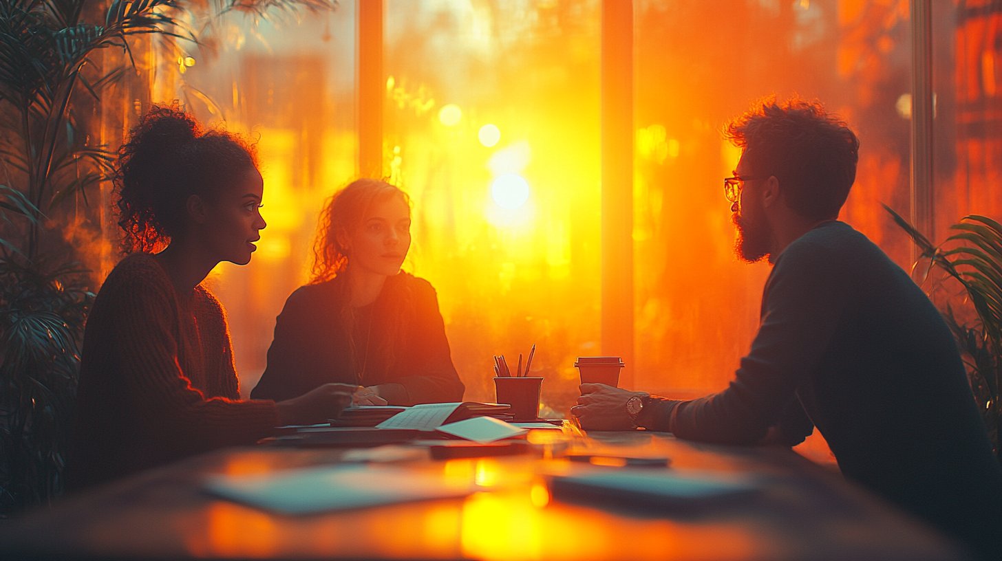 Un momento reflexivo de atención y amabilidad especial.