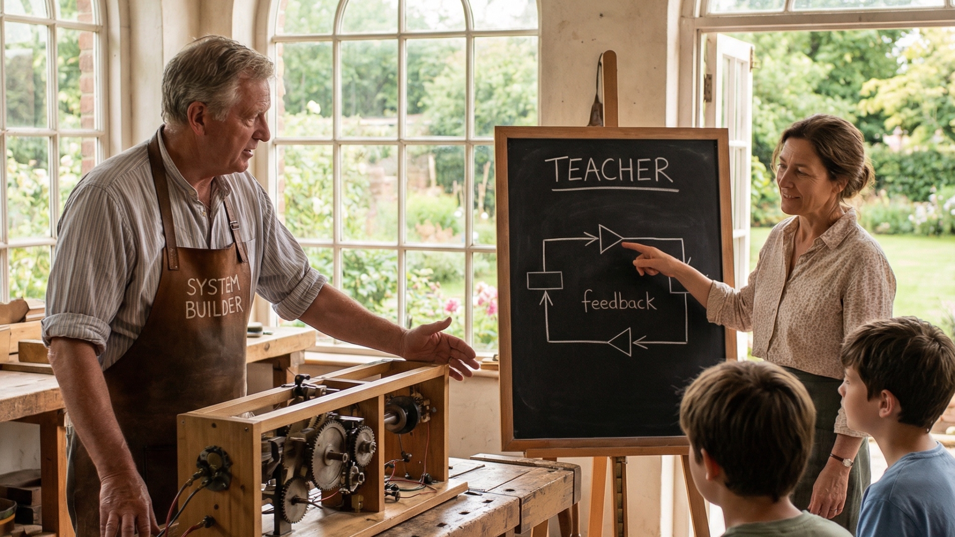 Lebenszahl 4: Der Systemerbauer und Lehrer