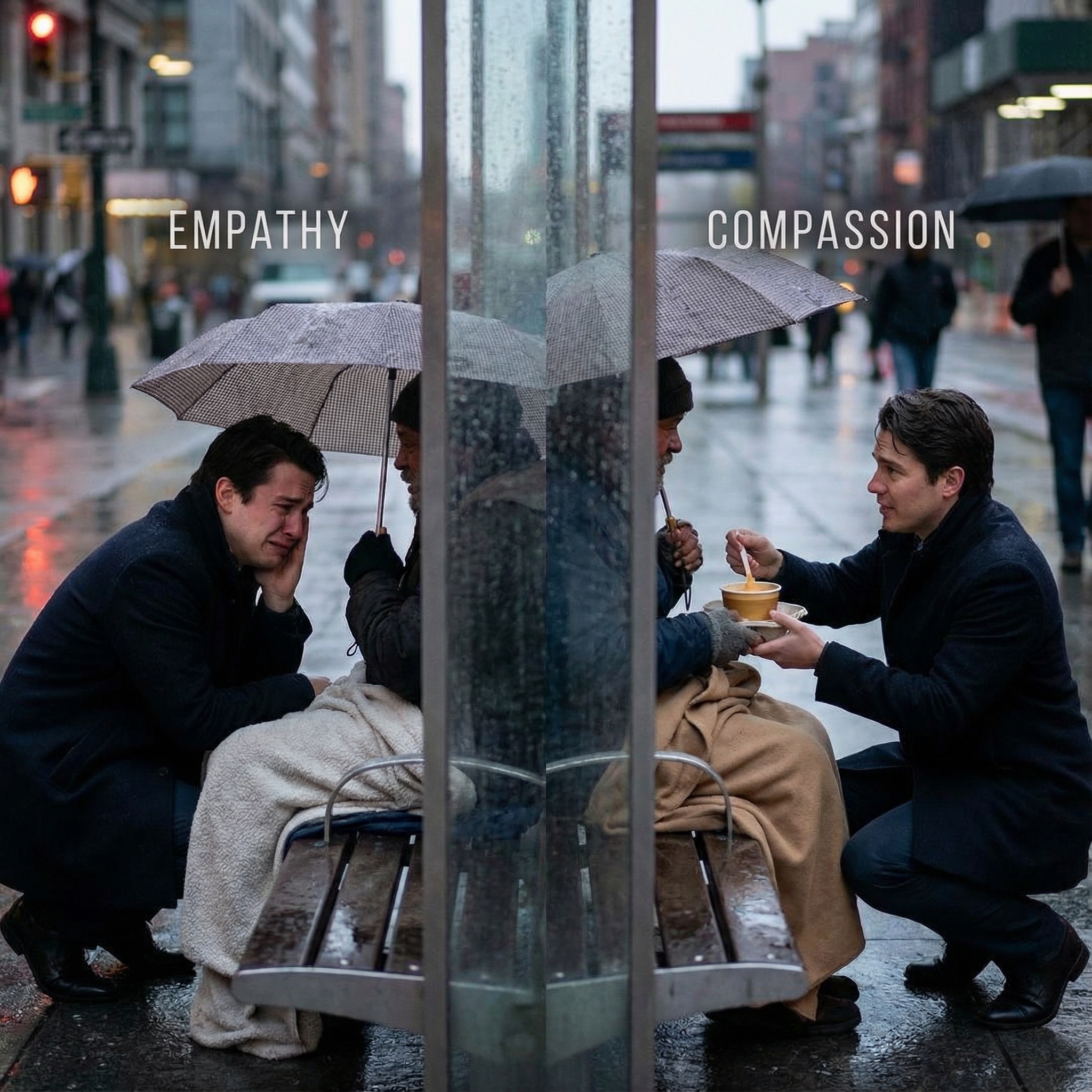 Die Unterschiede zwischen Empathie und Mitgefühl