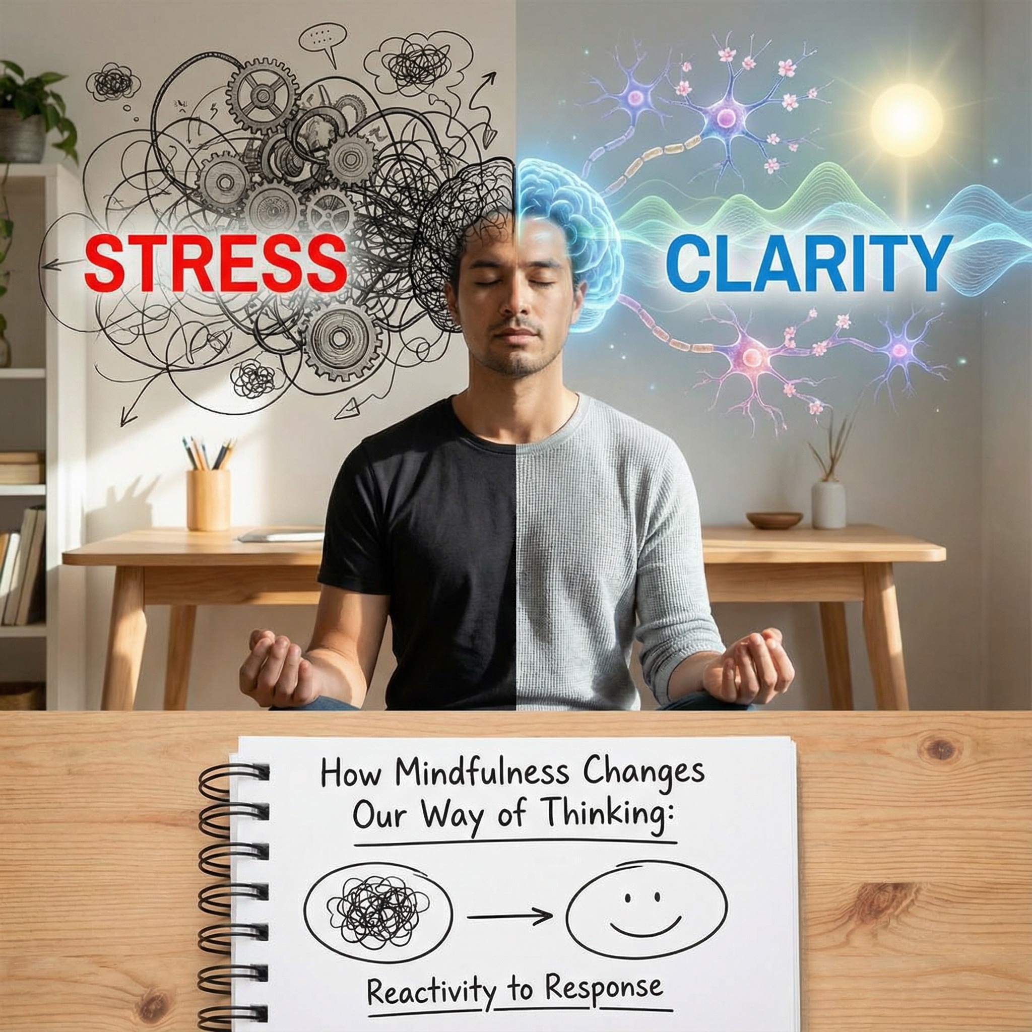 Die positiven Effekte von Achtsamkeit auf dein Denken