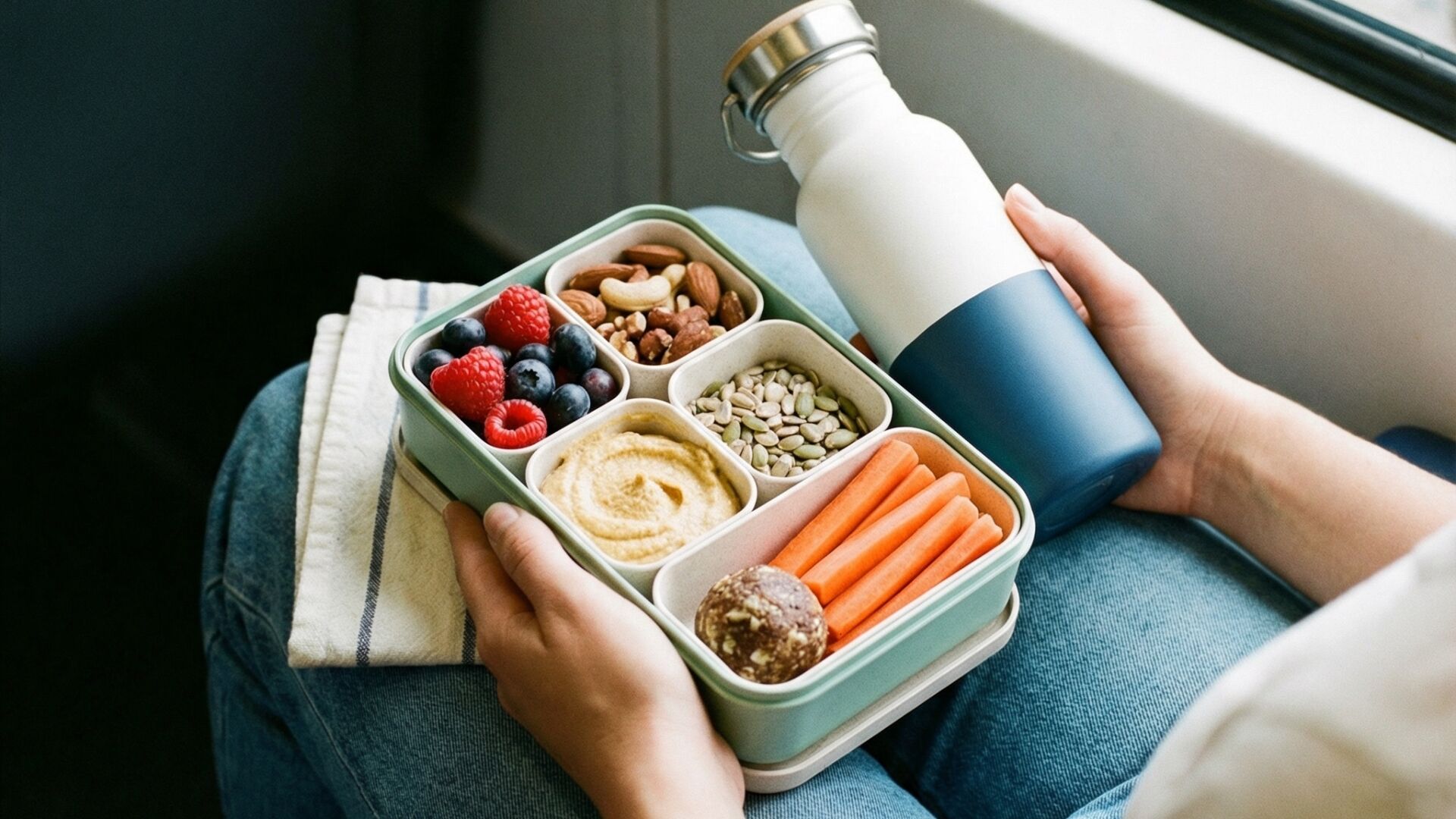 Ideas rápidas y saludables de snacks para llevar