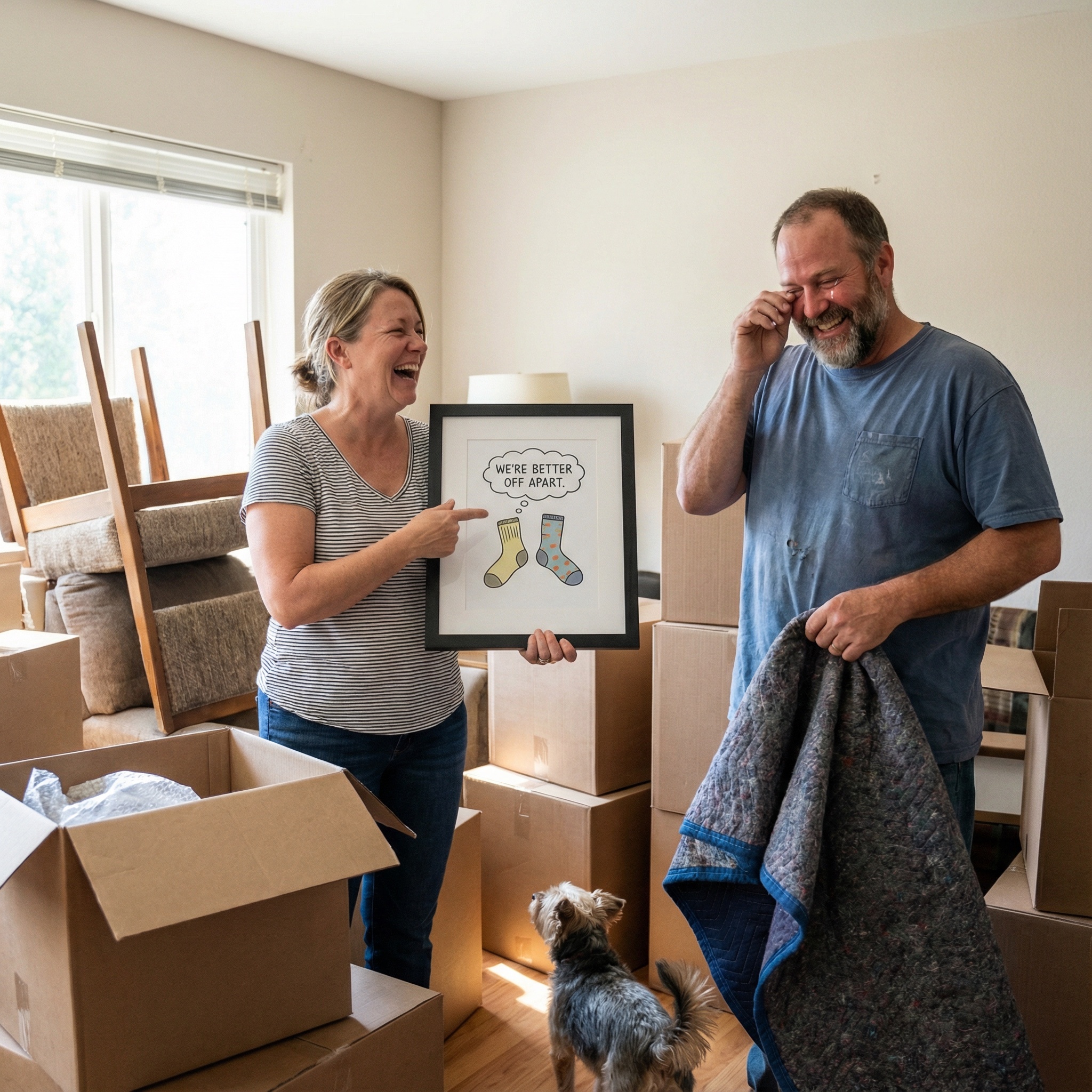 Humor als Therapie bei Trennungen