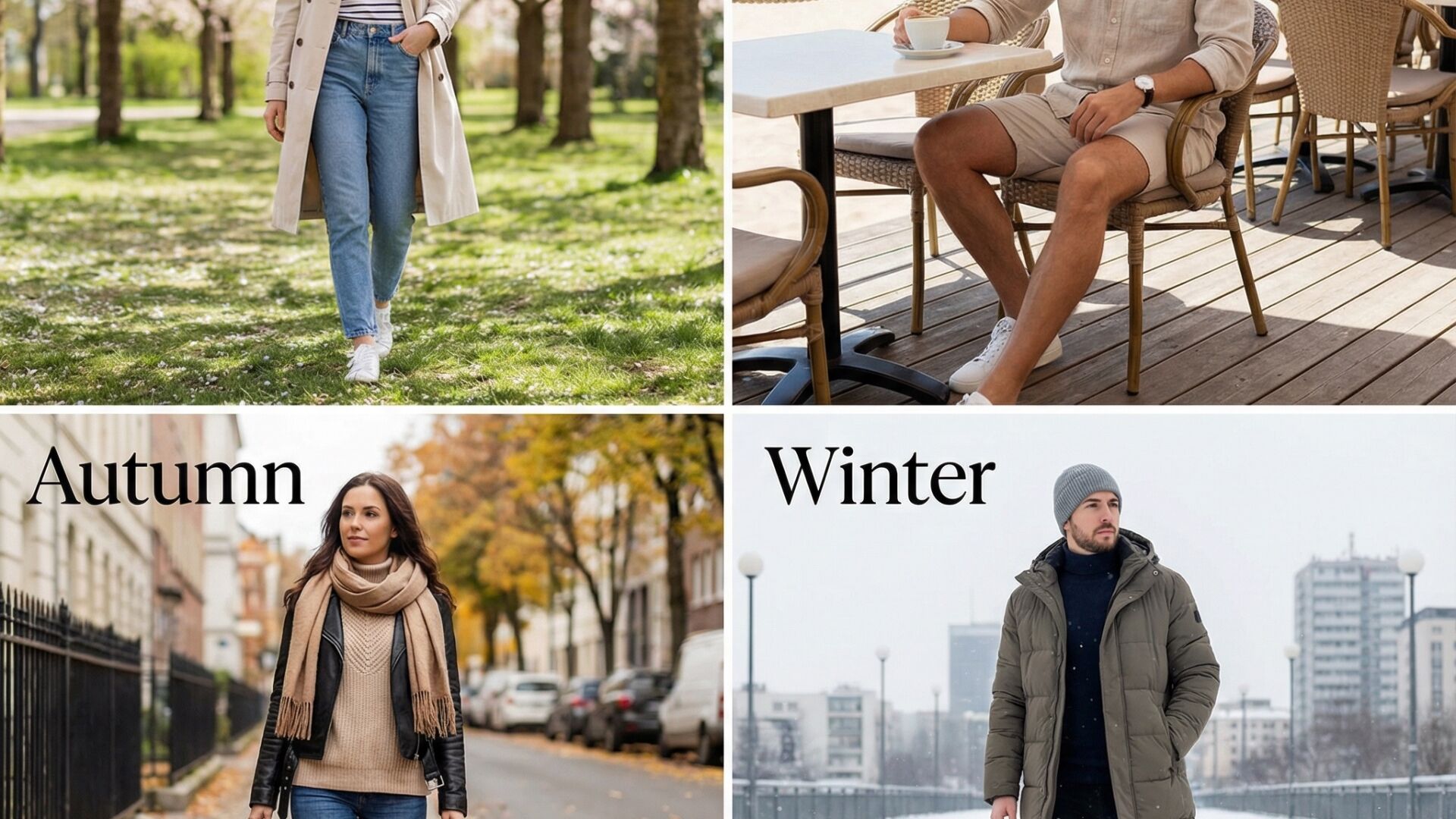 Looks de ocio elegantes para cada estación