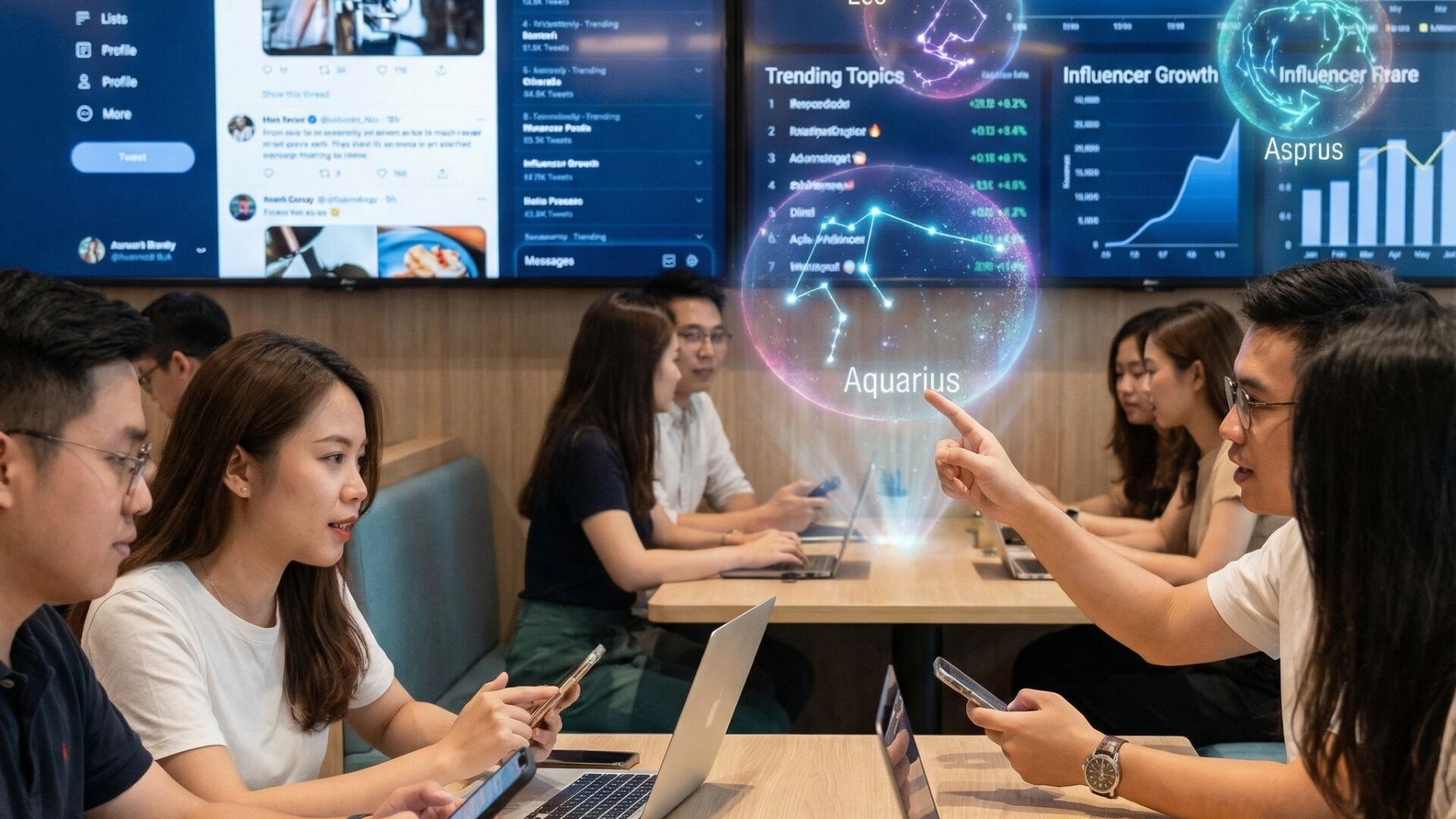 Come i segni zodiacali influenzano i social media