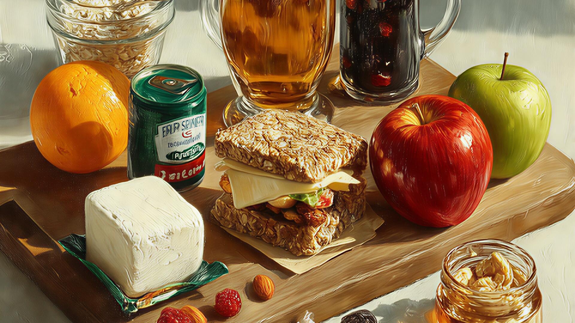 Ideen für gesunde Snacks zur Mitnahme in die Schule