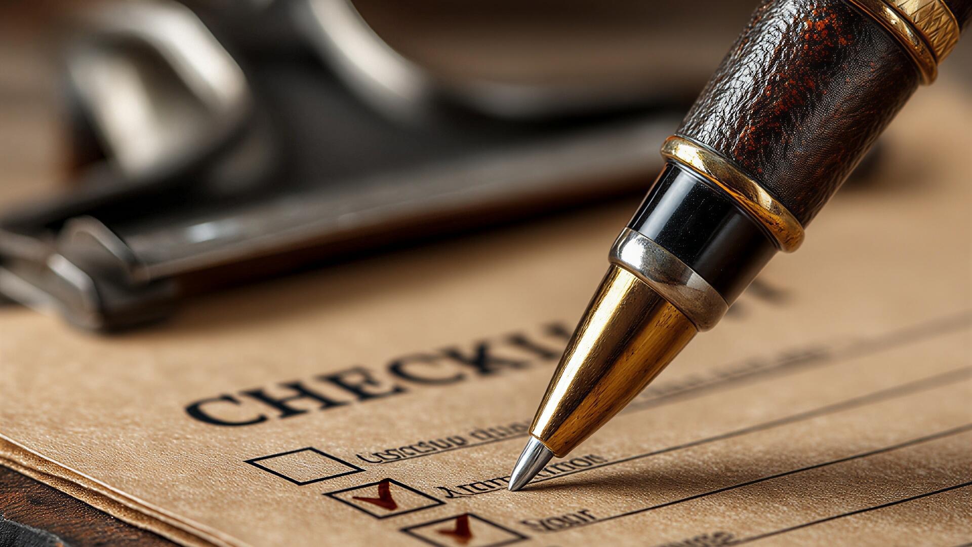 La lista de verificación definitiva para tu cita