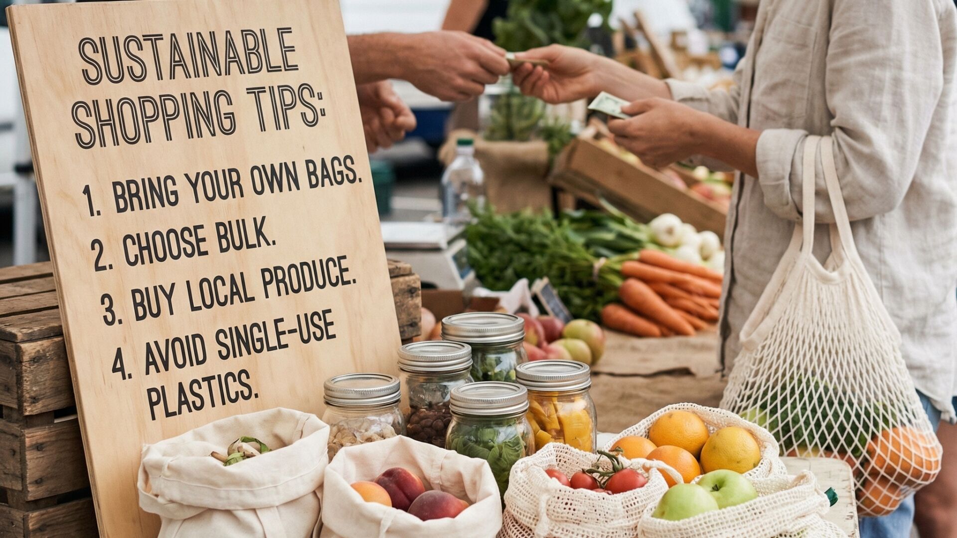 Tipps für nachhaltiges Einkaufen