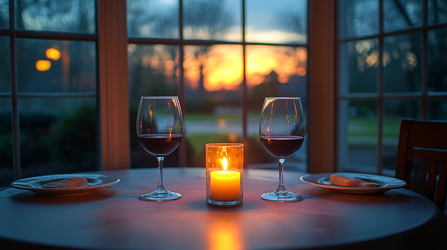 Ein leerer Stuhl an einem gedeckten Tisch, vermisste Gemeinsamkeit.