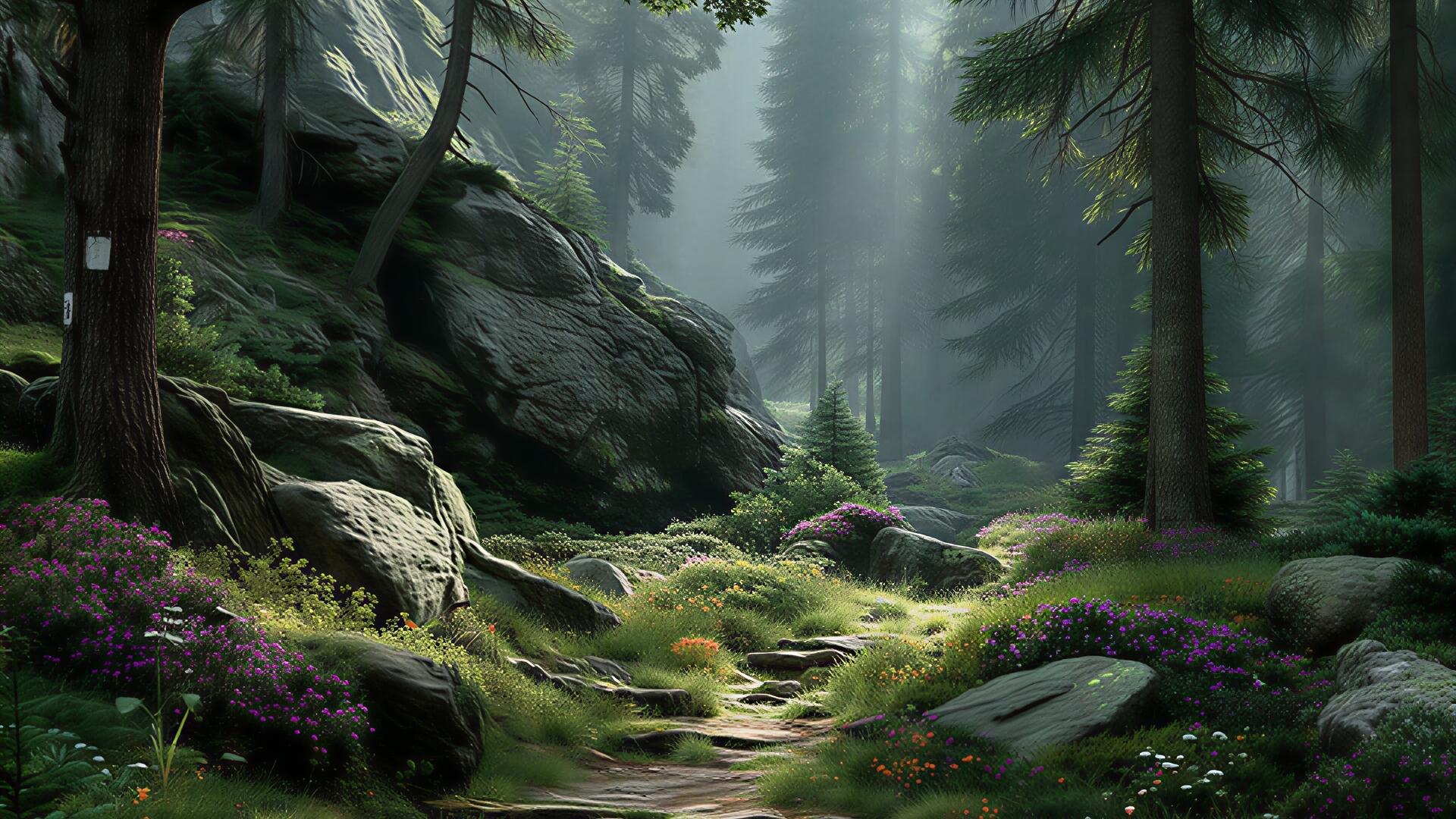 Bagno nel bosco: Un viaggio verso la guarigione dell'anima