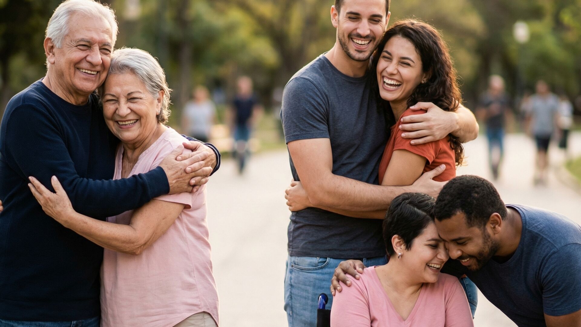 Harmonization in relationships despite different upbringings