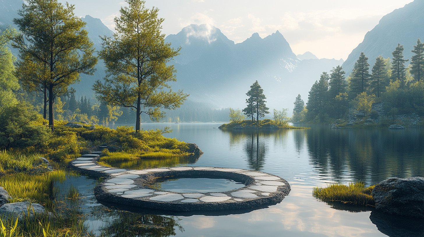 A scale balancing emotions and rational thoughts.