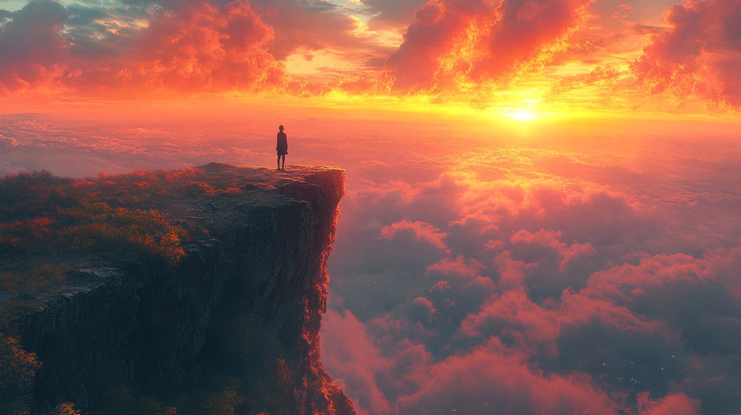 Sprung ins neue Leben: der Thrill des Neuanfangs.