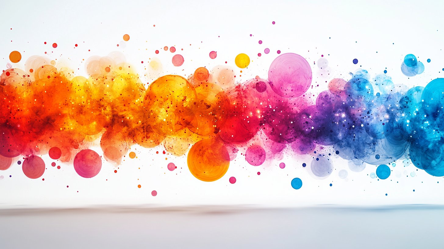 Eine abstrakte Darstellung von Kommunikation mit bunten Sprechblasen, die den Dialog und die Verbindung symbolisieren.