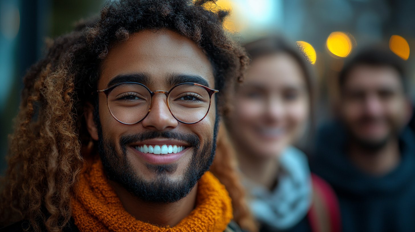 Eine unterstützende Zusammenkunft mit vielfältigen, ermutigenden Stimmen.