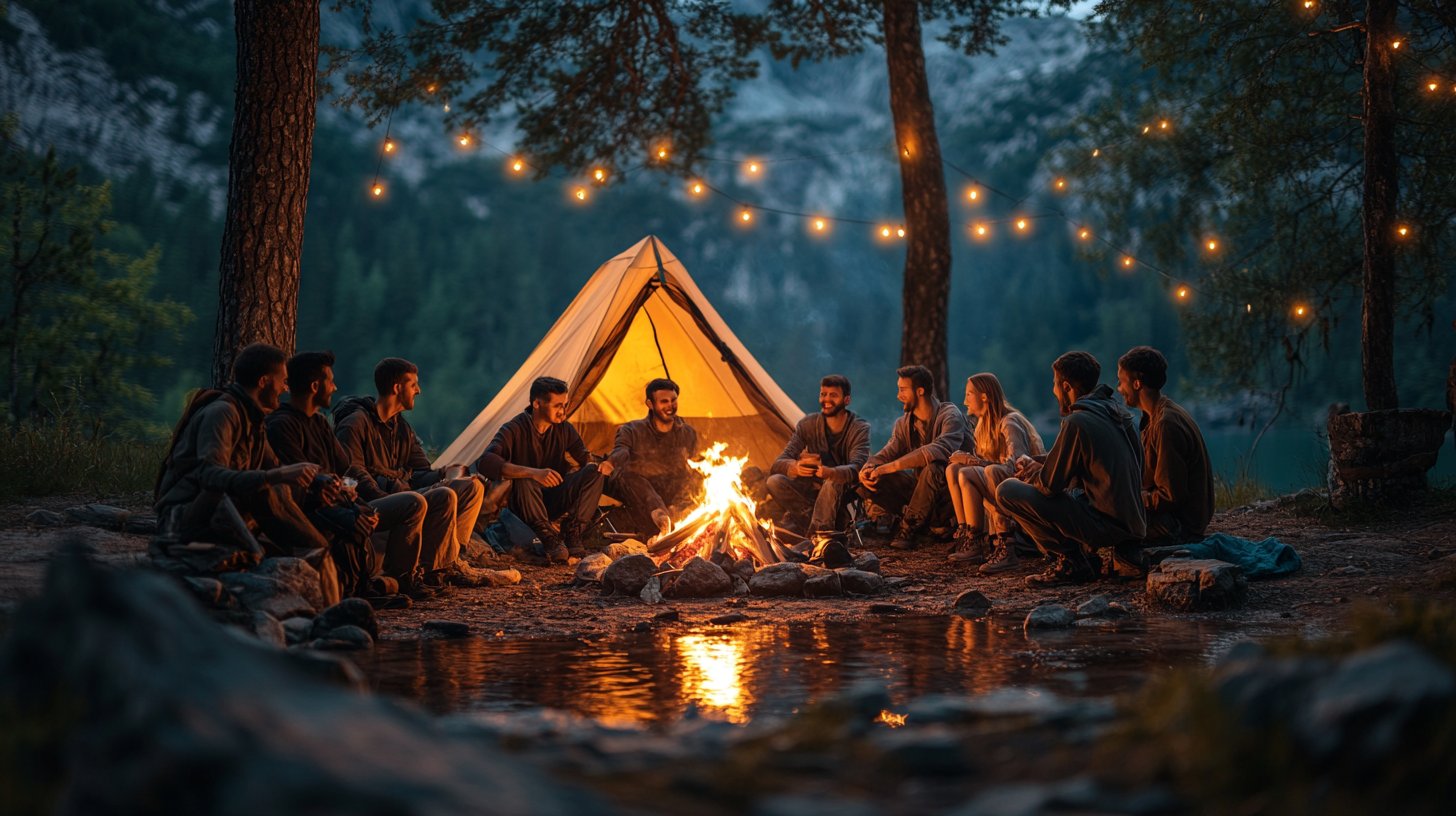 Paare genießen gemeinsam verschiedene Aktivitäten.