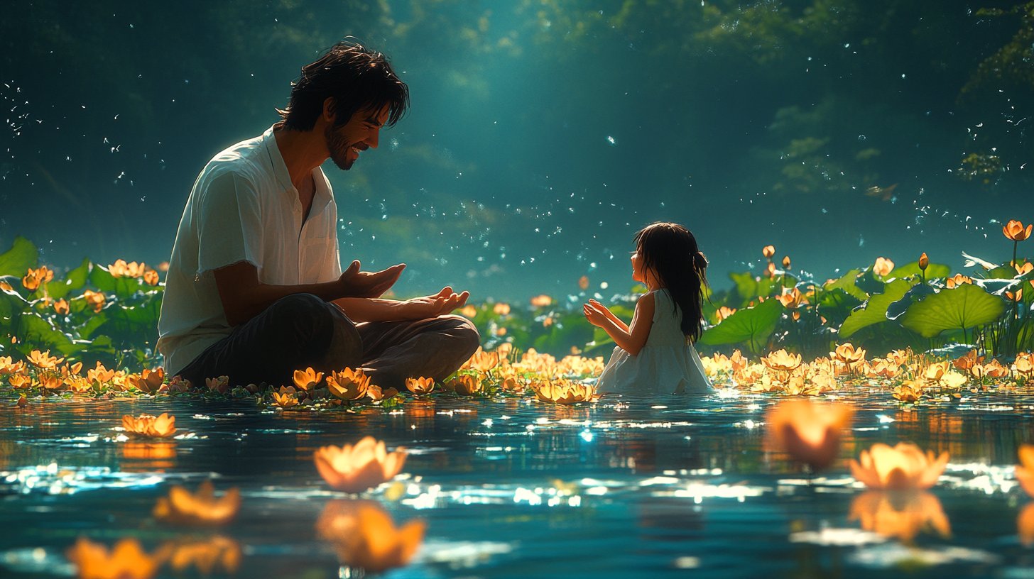 Subtile Emotionen in einer ruhigen Umgebung.