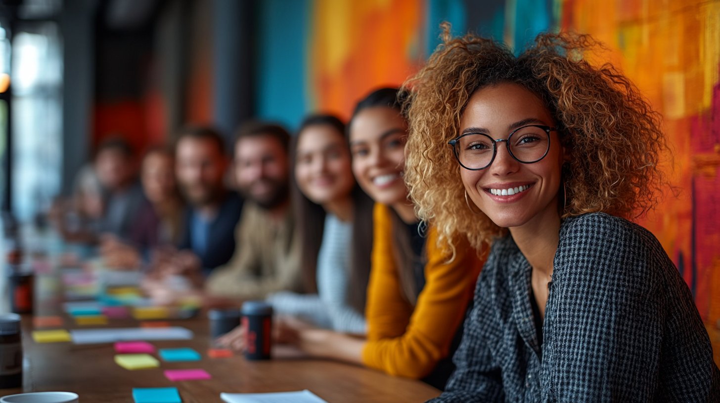 Eine vielfältige Gruppe von Freunden engagiert sich gemeinsam in Aktivitäten.