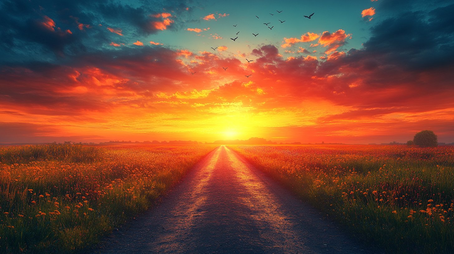 Ein heller Horizont symbolisiert neue Möglichkeiten.