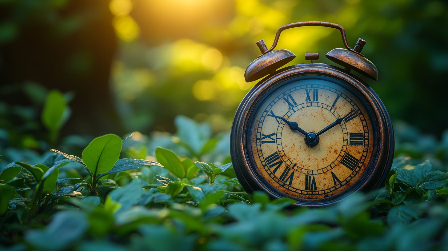 Ein Moment der Stille, der den perfekten Zeitpunkt für Gespräche anzeigt.