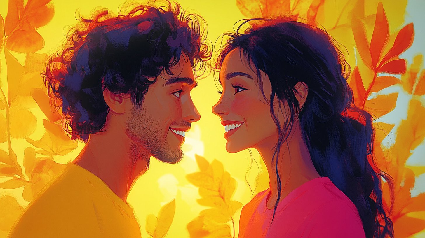 Des amis profitant de la joie ensemble.