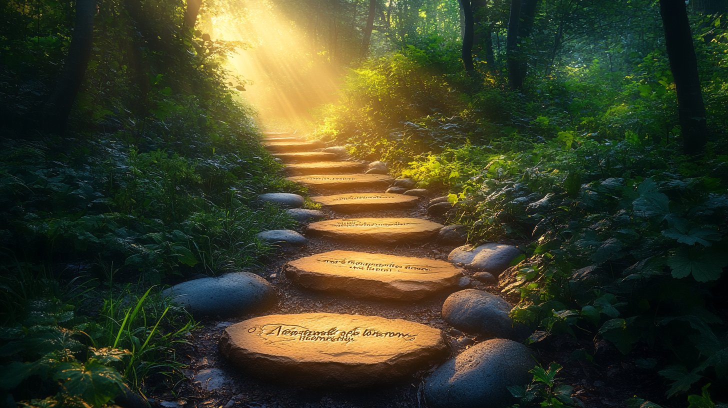 Citazioni scritte a mano su note colorate che ispirano.