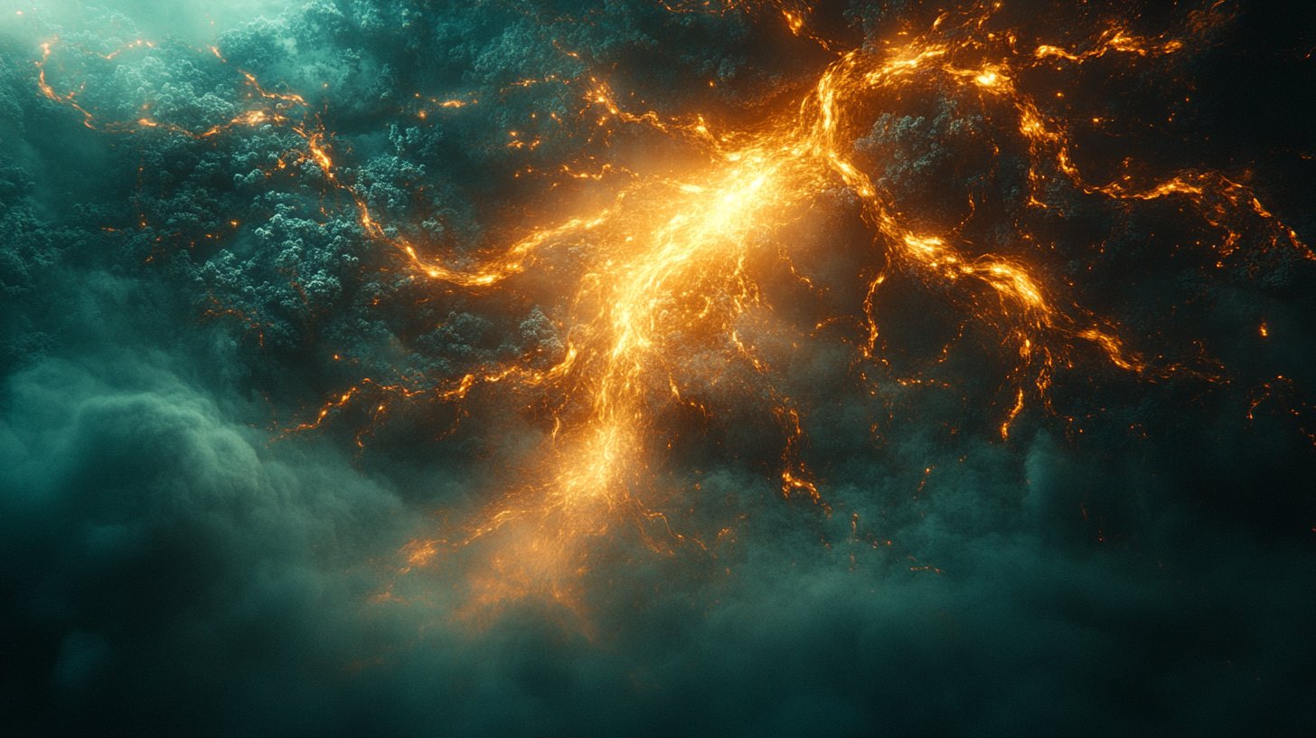 Una rappresentazione astratta di blocchi emotivi con radici e rami attorcigliati che trasmettono speranza.