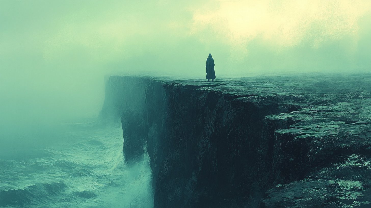 Una metafora visiva delle conseguenze del silenzio: oscurità contro comunicazione vivace.