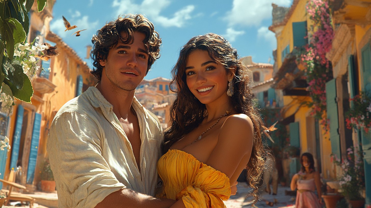 Ein Paar teilt Lachen und Freude bei ihrem Hobby.