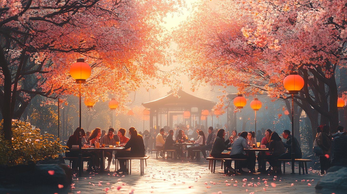 Freunde feiern Liebe und Freundschaft im Park.