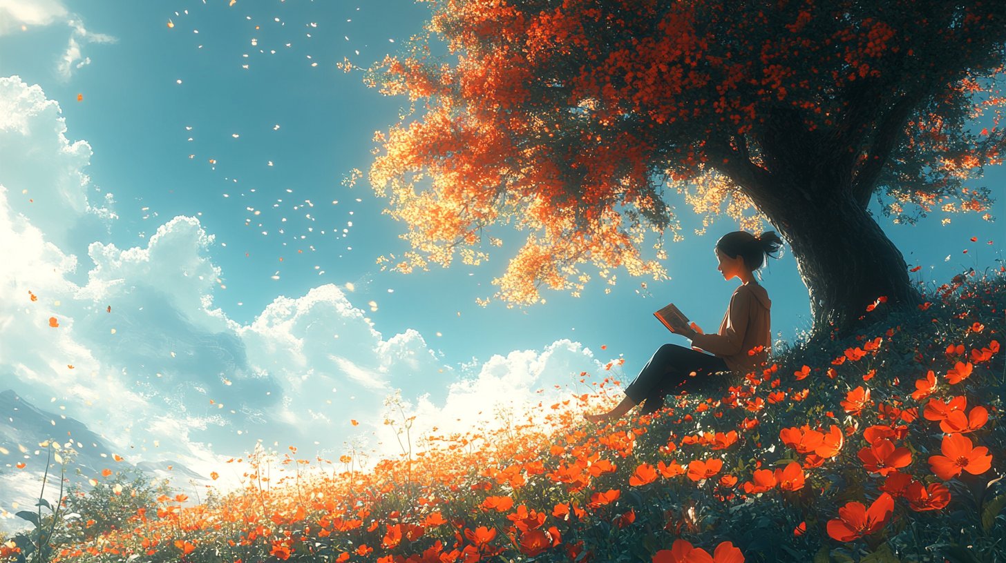 Eine glückliche Einzelperson, die das Leben genießt und Hobbys nachgeht.